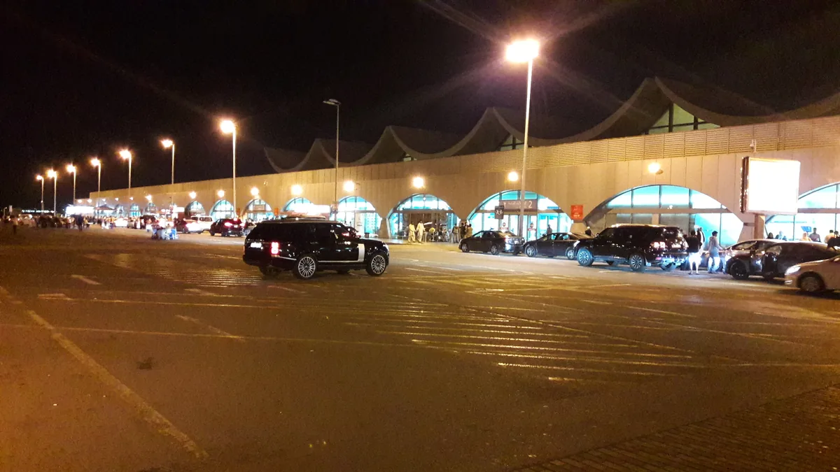 An archive view of the North Terminal at King Abdulaziz International Airport in Jeddah
