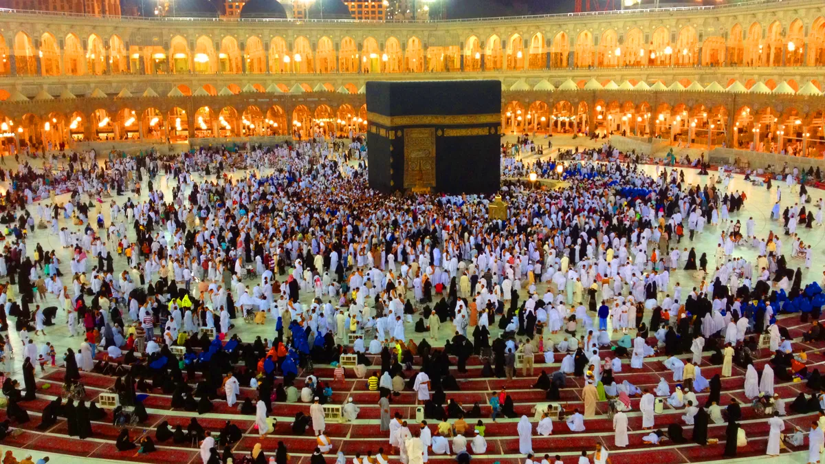 Night Tawaf around the Kaaba